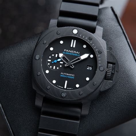 panerai carbo tech|panerai carbotech 42mm submersible.